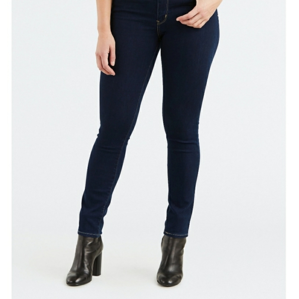 Levi's 721 High Rise Skinny 33 Dark Blue Jeans